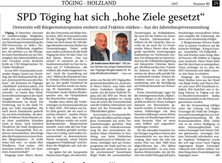 JHV Töging