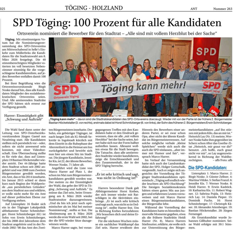 PNP 14.11.25 Stadtratnomminierung